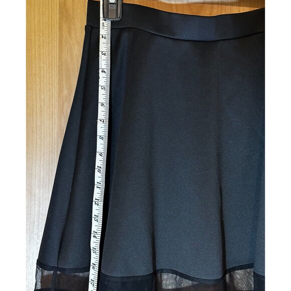SHEIN Black Skater Skirt, Large EUC - Picture 5 of 5